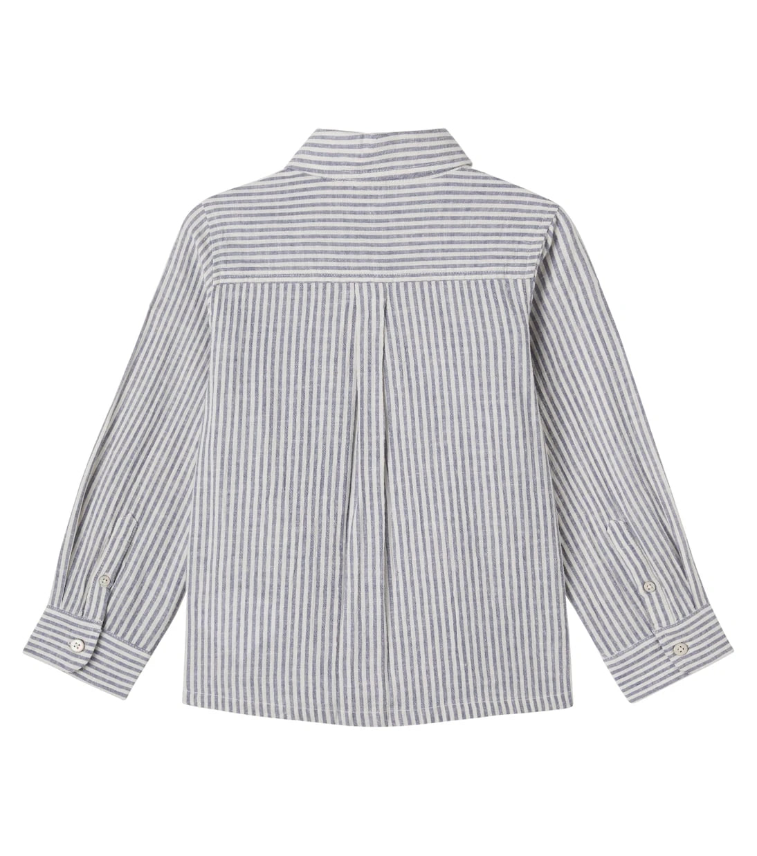 Bonton - Nathan striped cotton and linen shirt