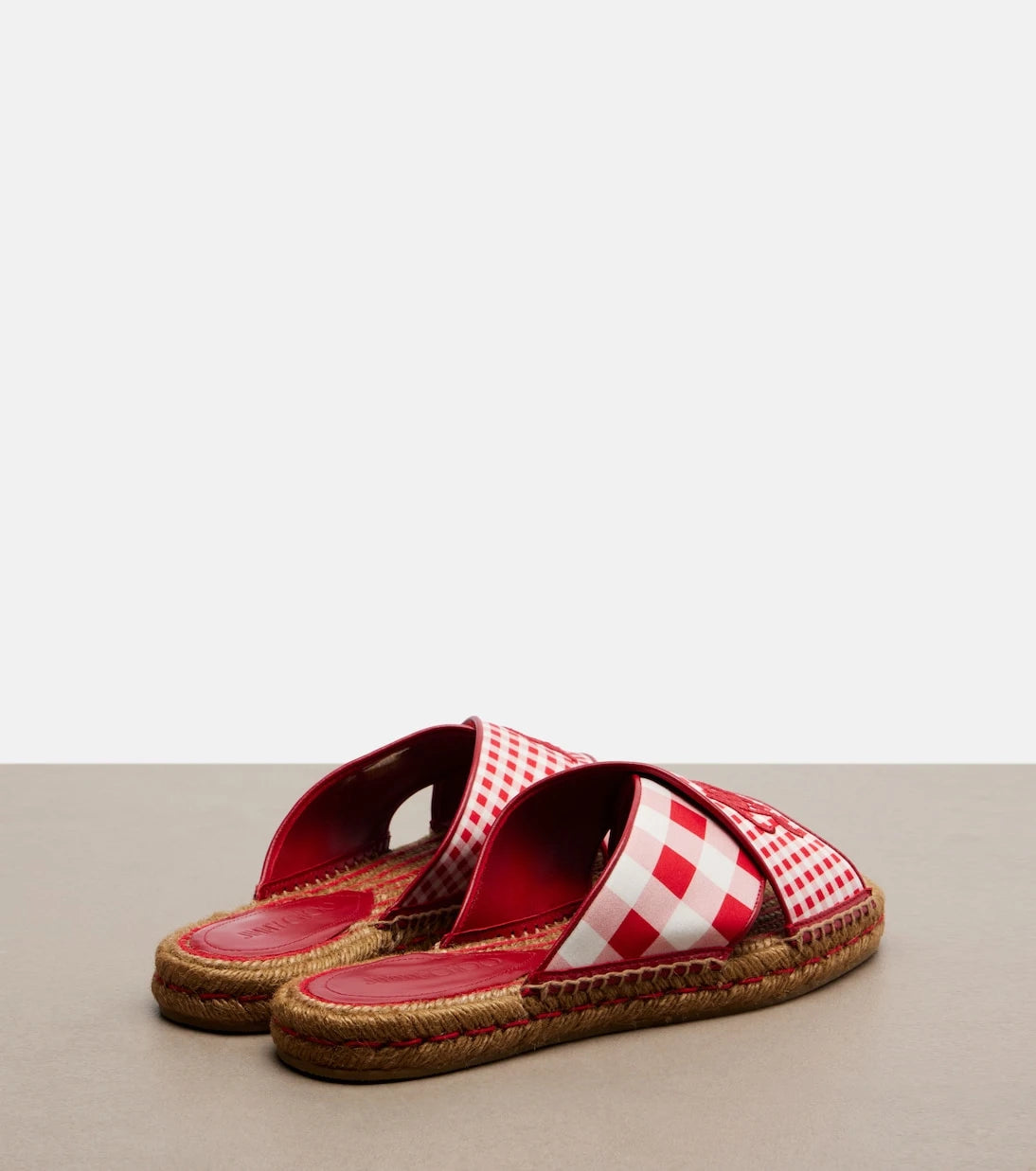 Jimmy Choo - Aciel checked espadrille sandals