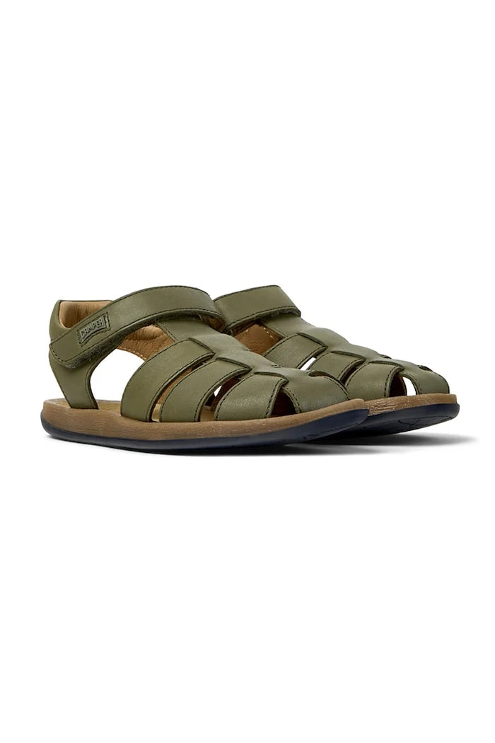 Camper Deri Çocuk Sandaletleri