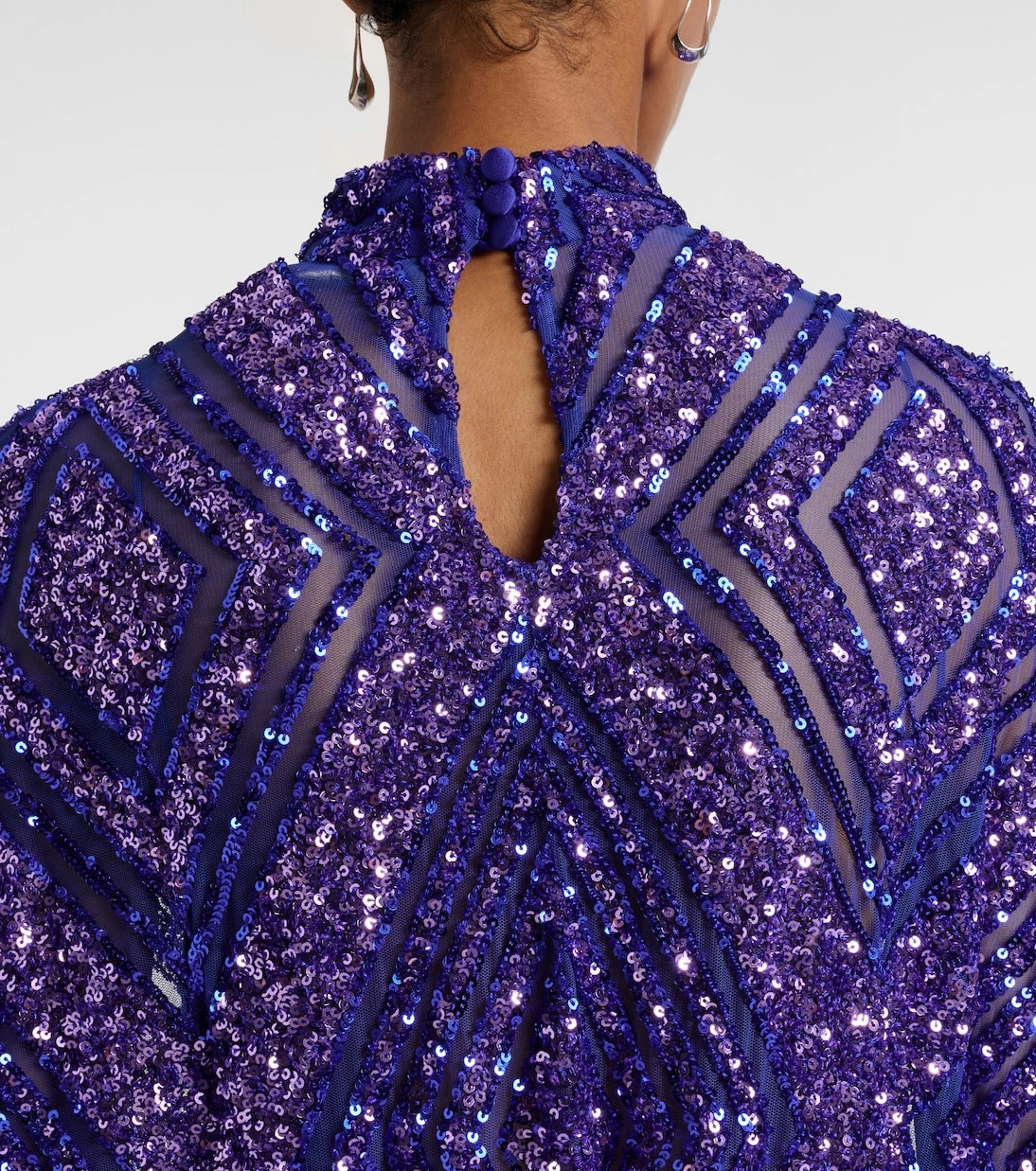 Taller Marmo - Casta Diva Follies sequined tulle kaftan