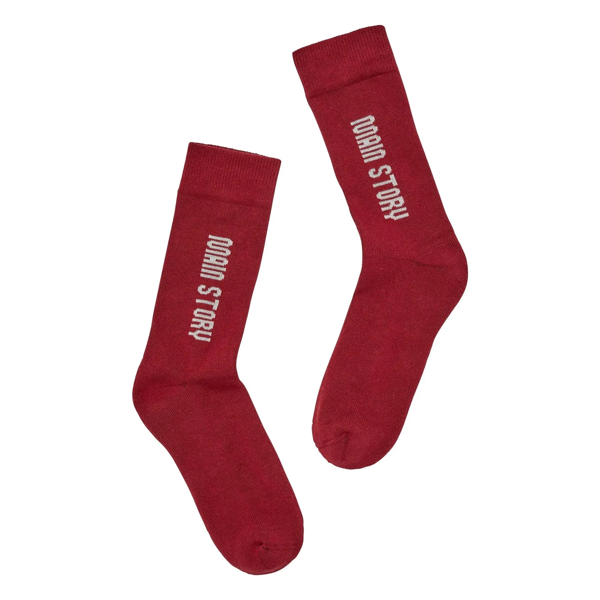 Main Story - Organic cotton socks | Burgundy