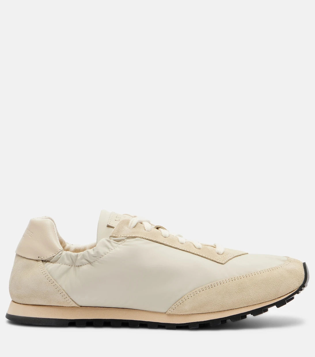Le Monde Béryl - Slim Runner suede-trimmed sneakers
