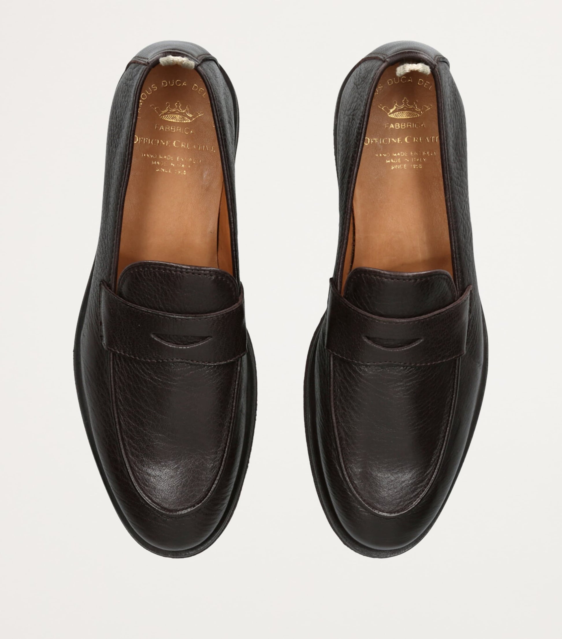 Officine Creative Leather Opera Flexi Loafers