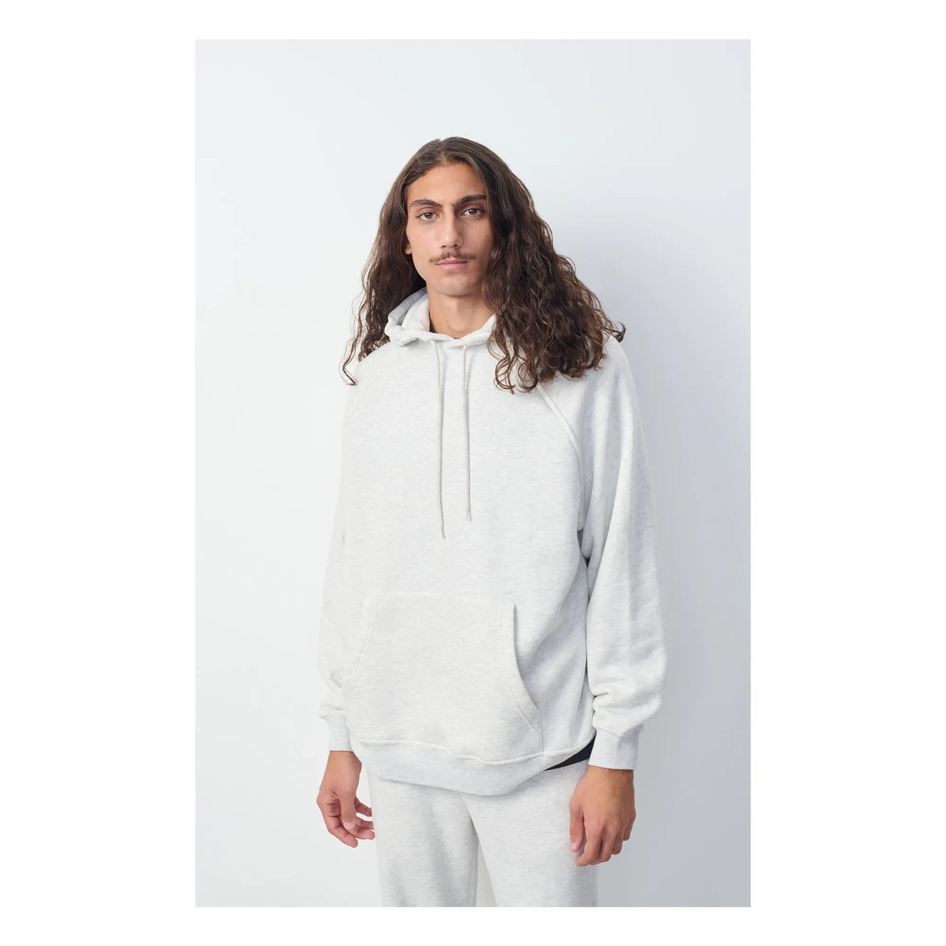 American Vintage - Baptown sweatshirt | Heather grey