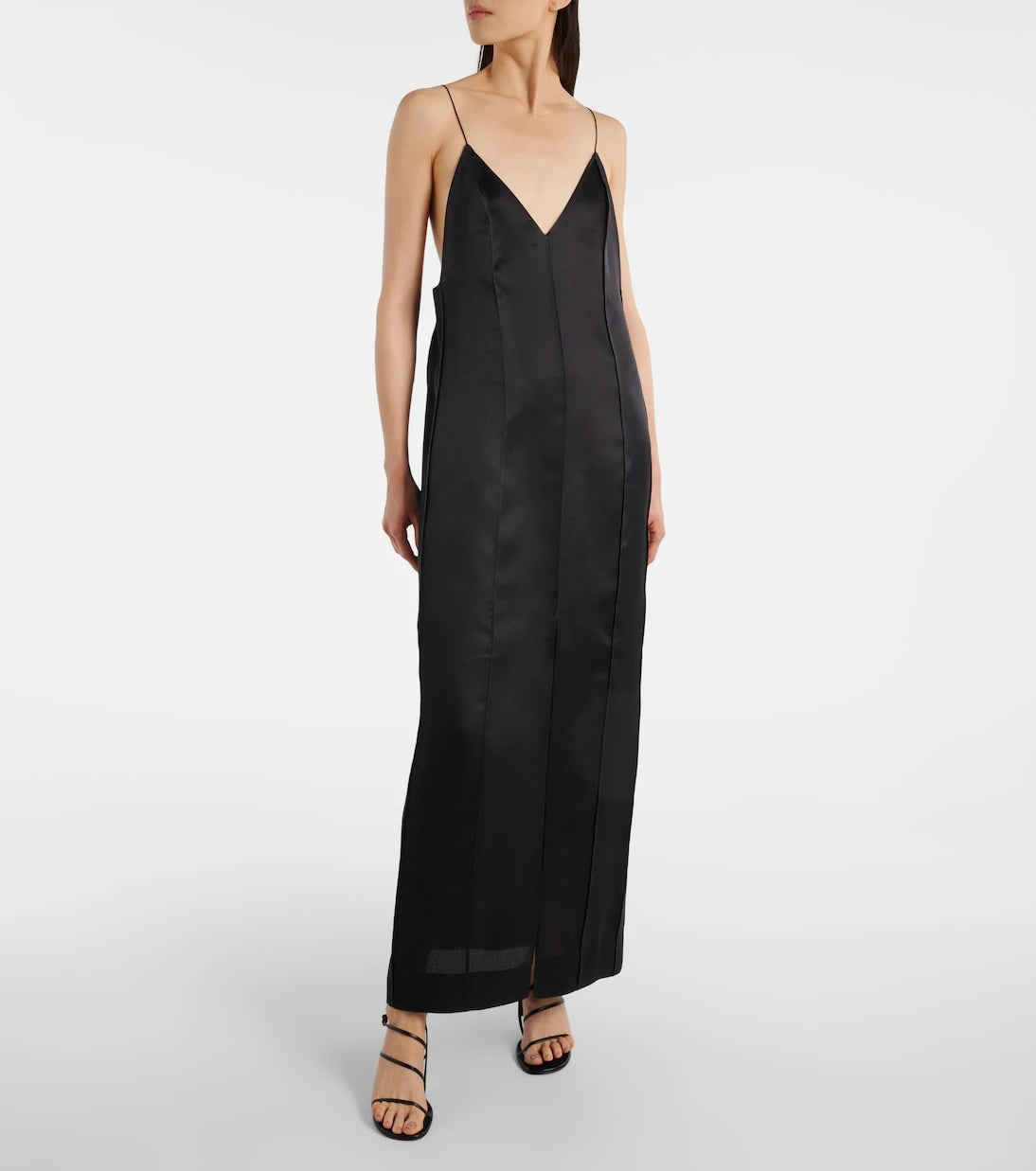 Khaite - Tully silk gazar slip dress