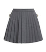 Black Pleated Mini Skirt