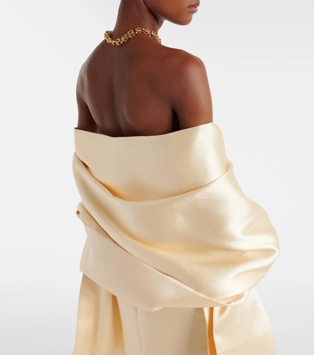 Solace London - Renee caped gown