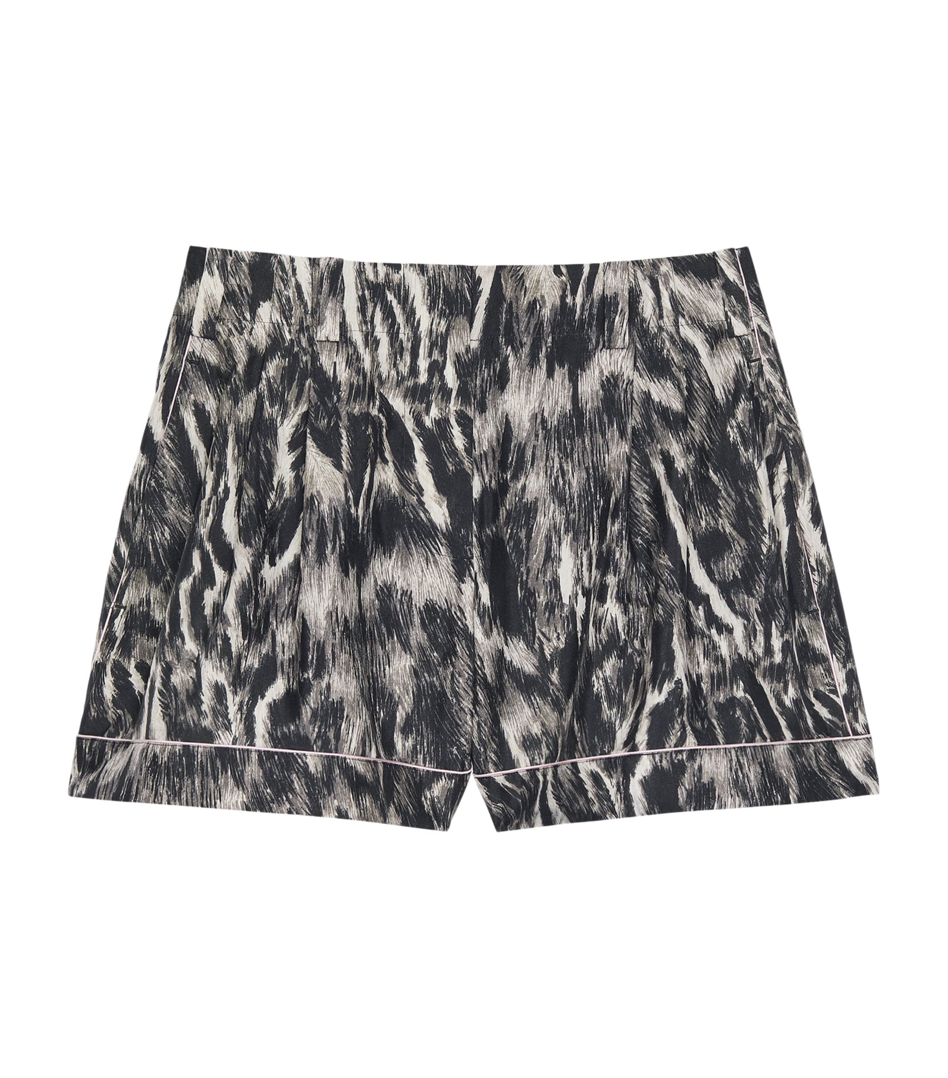 Multi Wool Printed Shorts