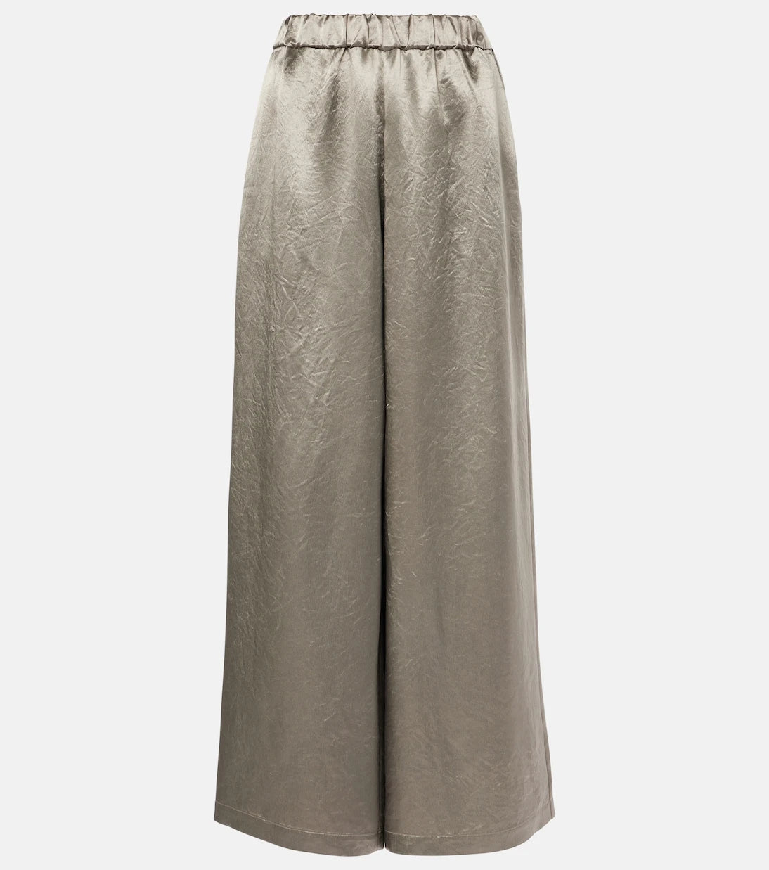 Max Mara - Accanto satin wide-leg pants