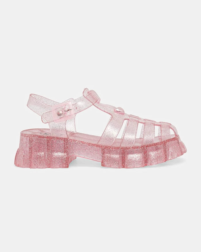 Koi Footwear сандали с покрити пръсти дамски Sunbeam Heart Jelly Sandals