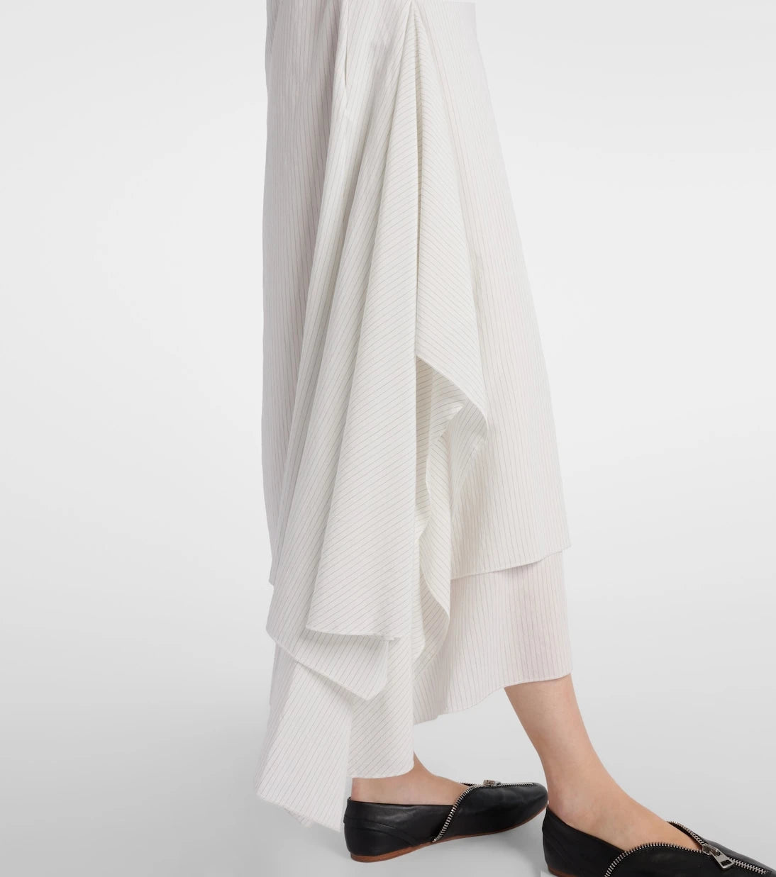 JW Anderson - Double-layered maxi dress