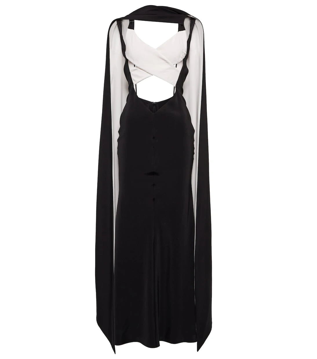 Rodarte - Cutout crêpe gown