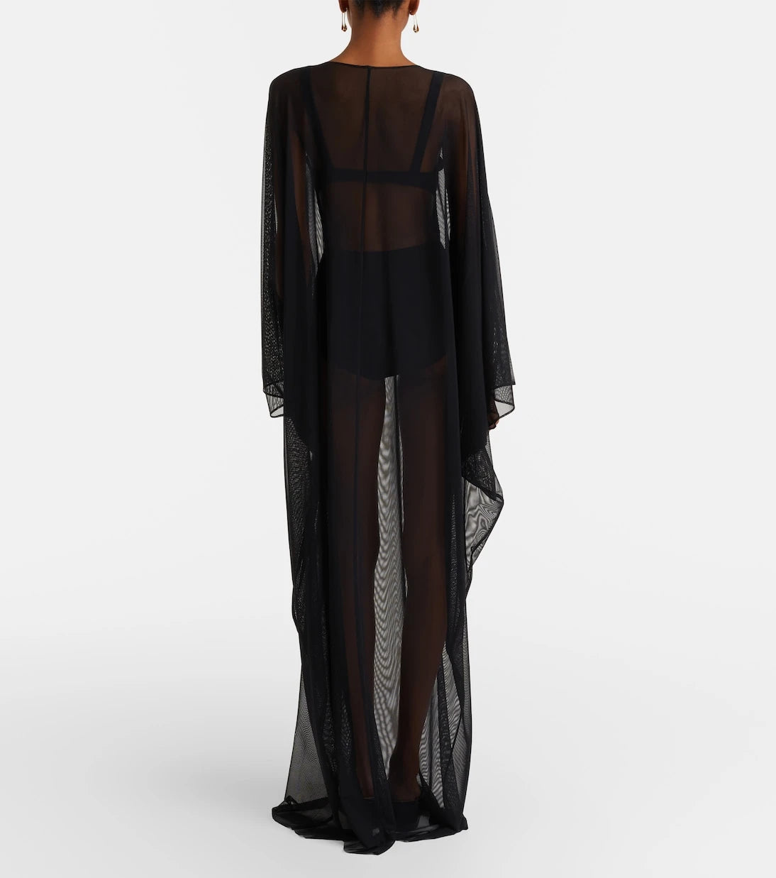 Norma Kamali - Sheer mesh kaftan