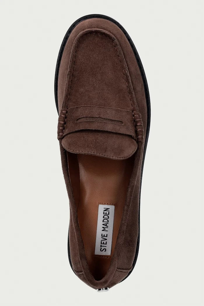 Steve Madden Kadın Süet Mokasen Adison