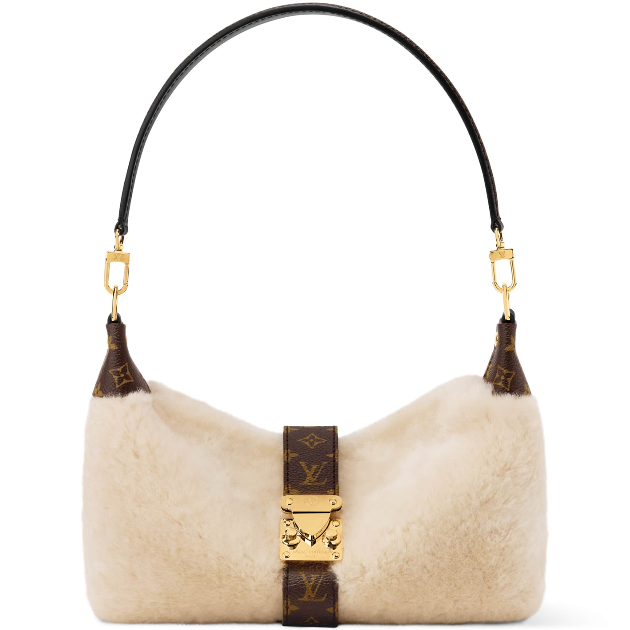 LOUIS VUITTON Shearling Mia Pochette Shoulder Bag