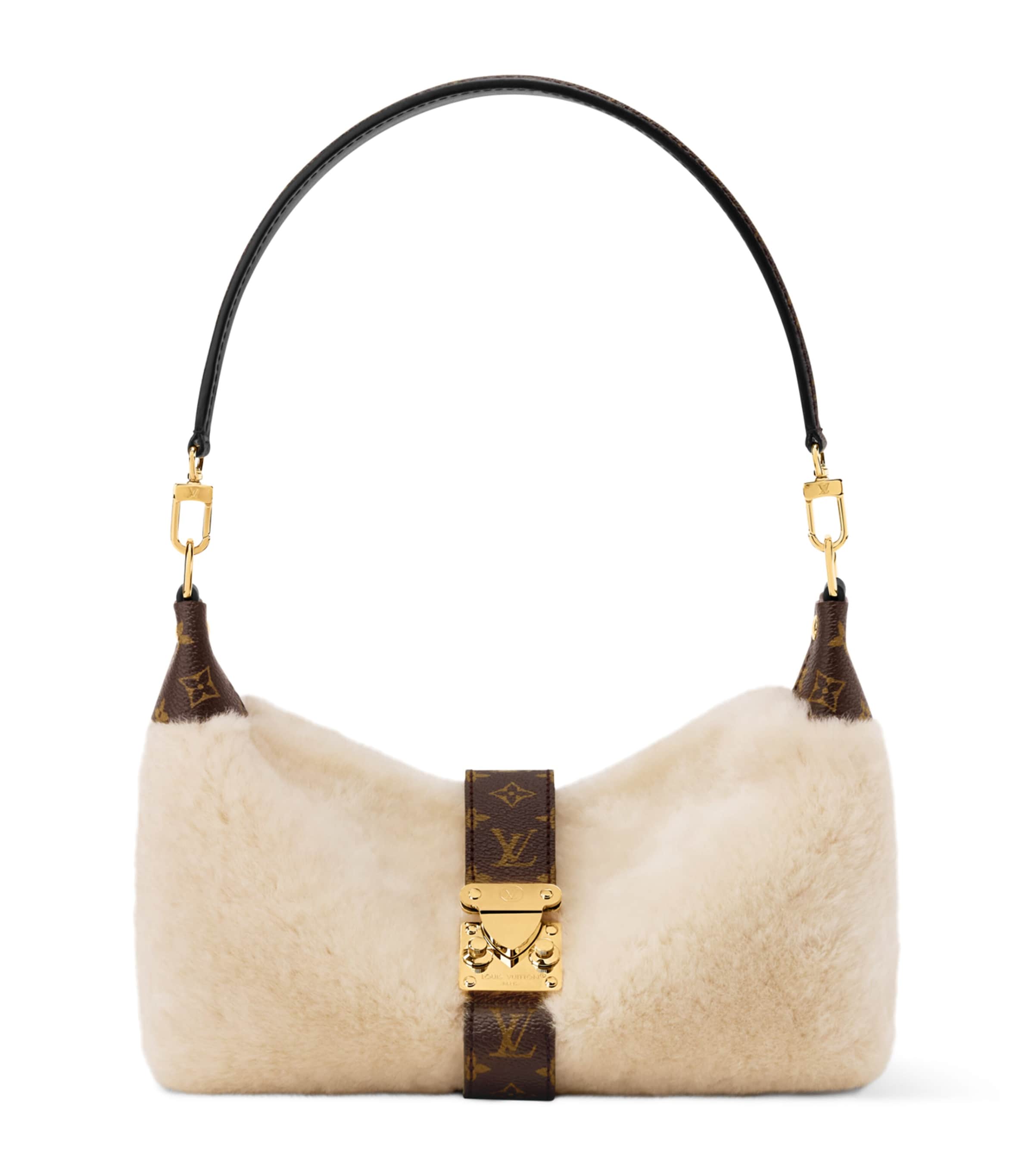 LOUIS VUITTON Shearling Mia Pochette Shoulder Bag