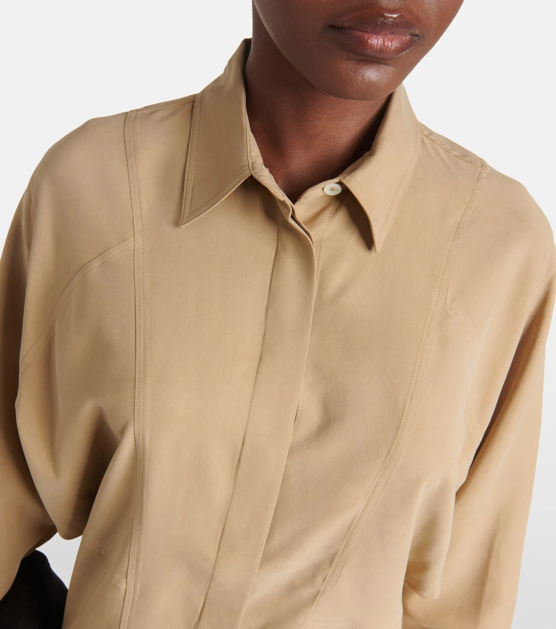 Toteme - Silk poplin shirt