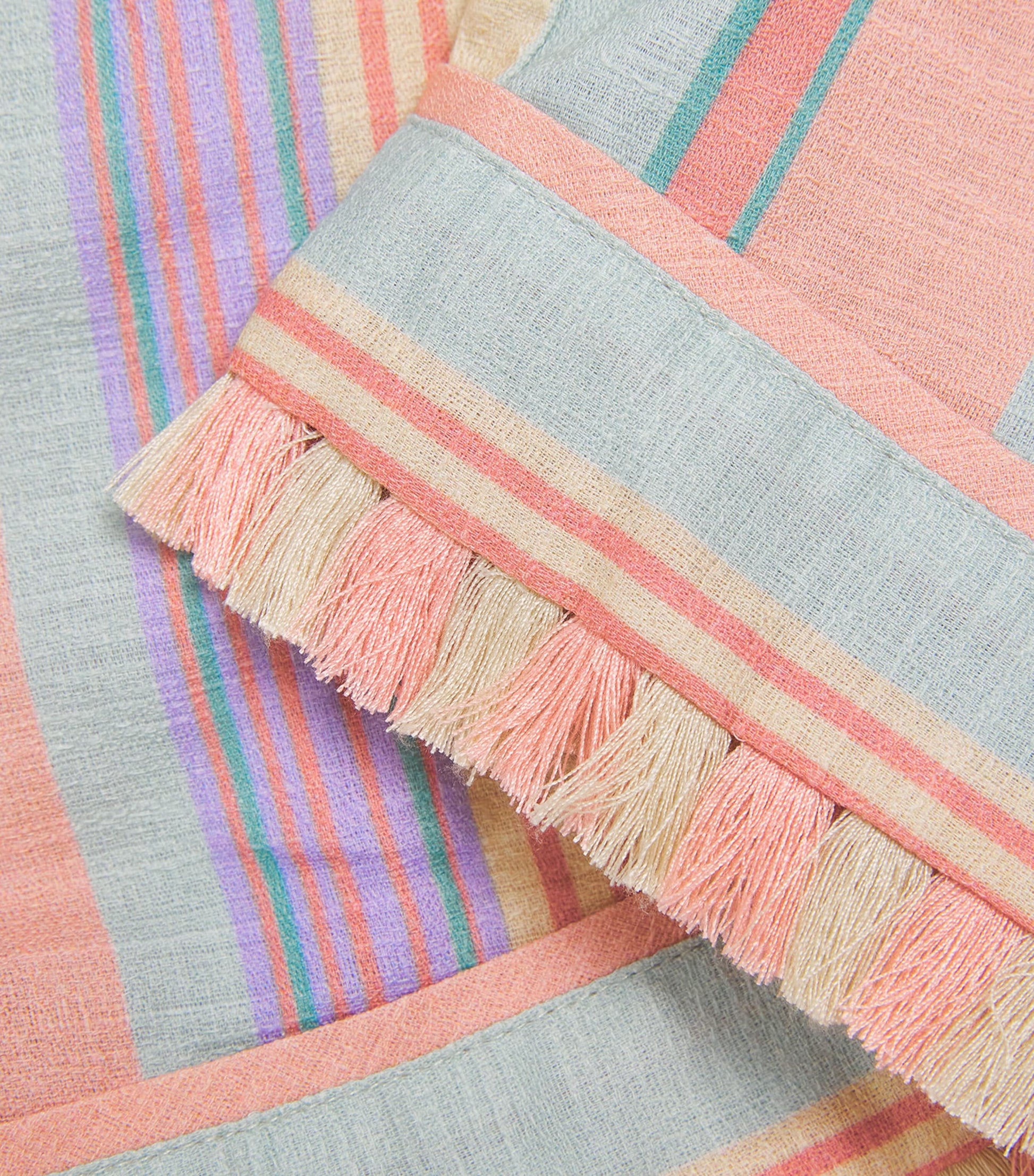 Zimmermann Kids Cotton Fringed Cascadian Shorts (2-12 Years)