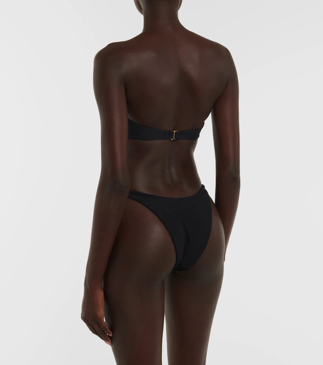 Same - Rose appliqué low-rise bikini bottoms