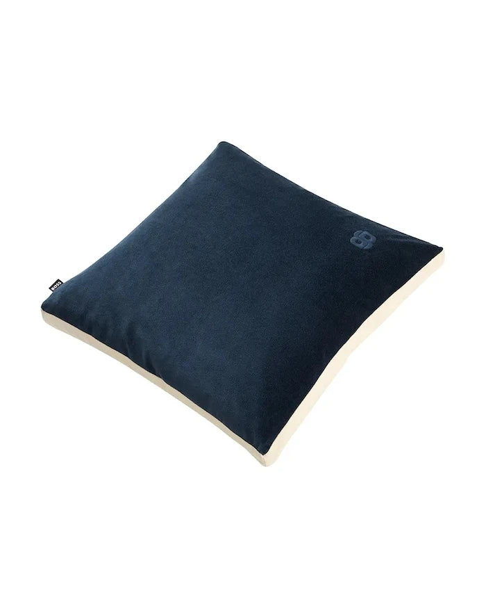 Памучна калъфка за възглавница BOSS BVELVET Midnight 43 x 43 cm