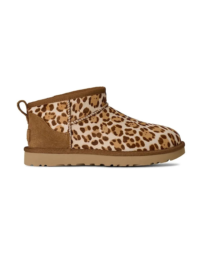 UGG W Classic Ultra Mini Plains Süet Bot