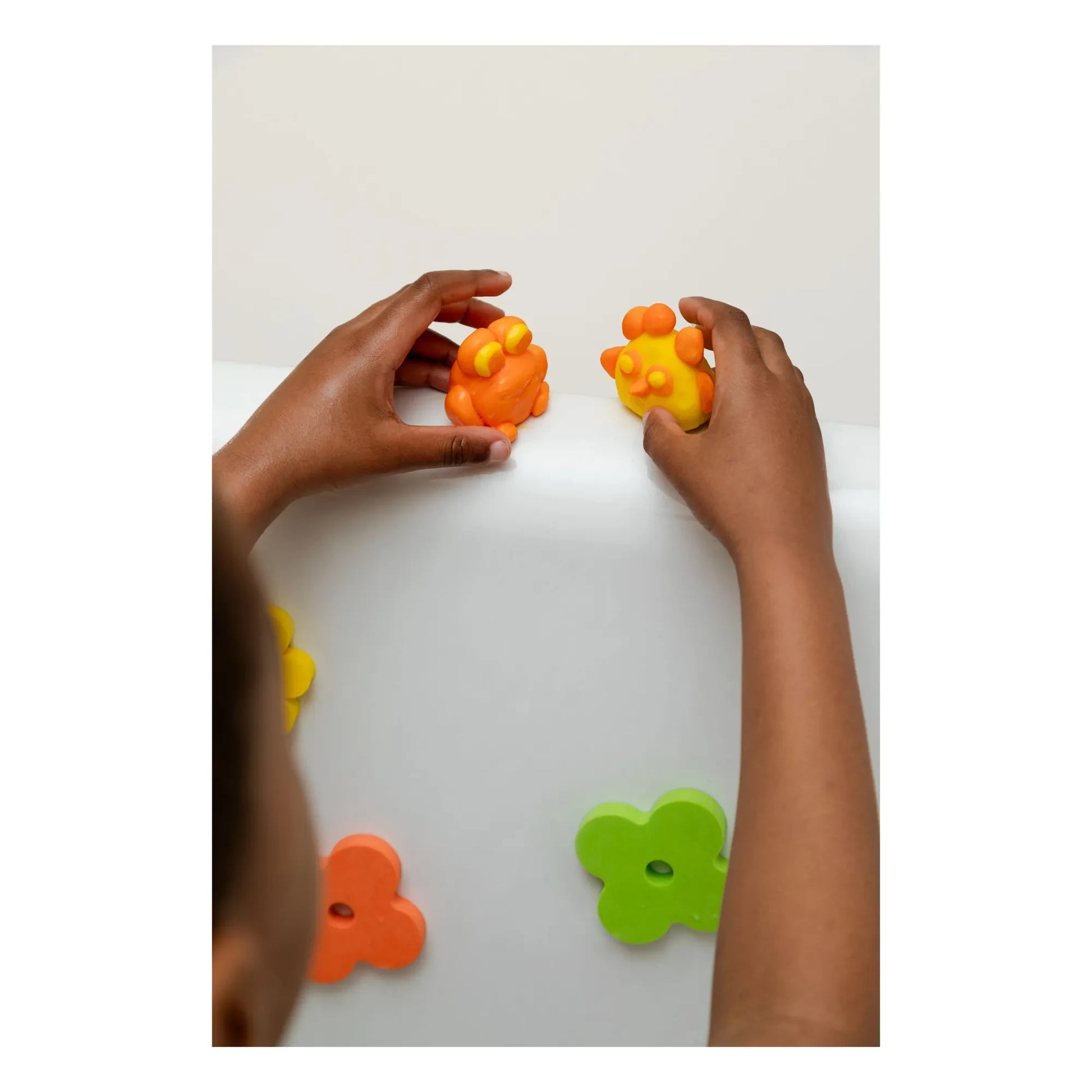 Nailmatic Kids - Pataploof washing modeling paste | Orange