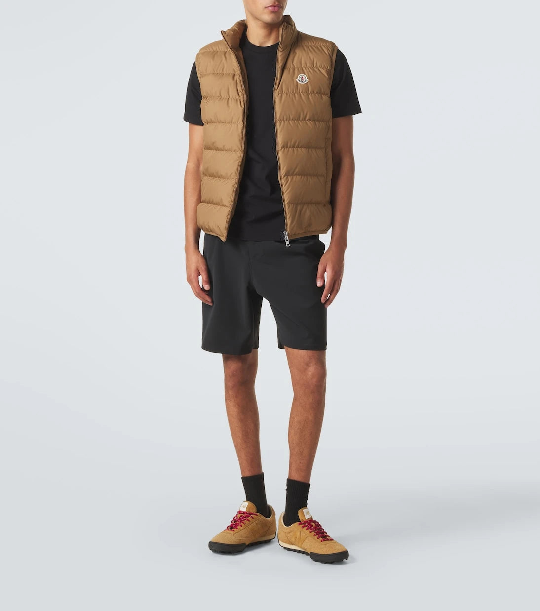 Moncler - Cotton-blend jersey T-shirt