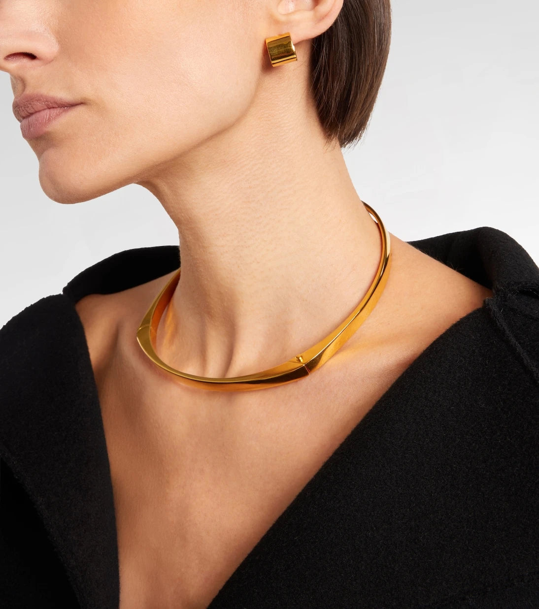 Toteme - Signature Petite huggie earrings