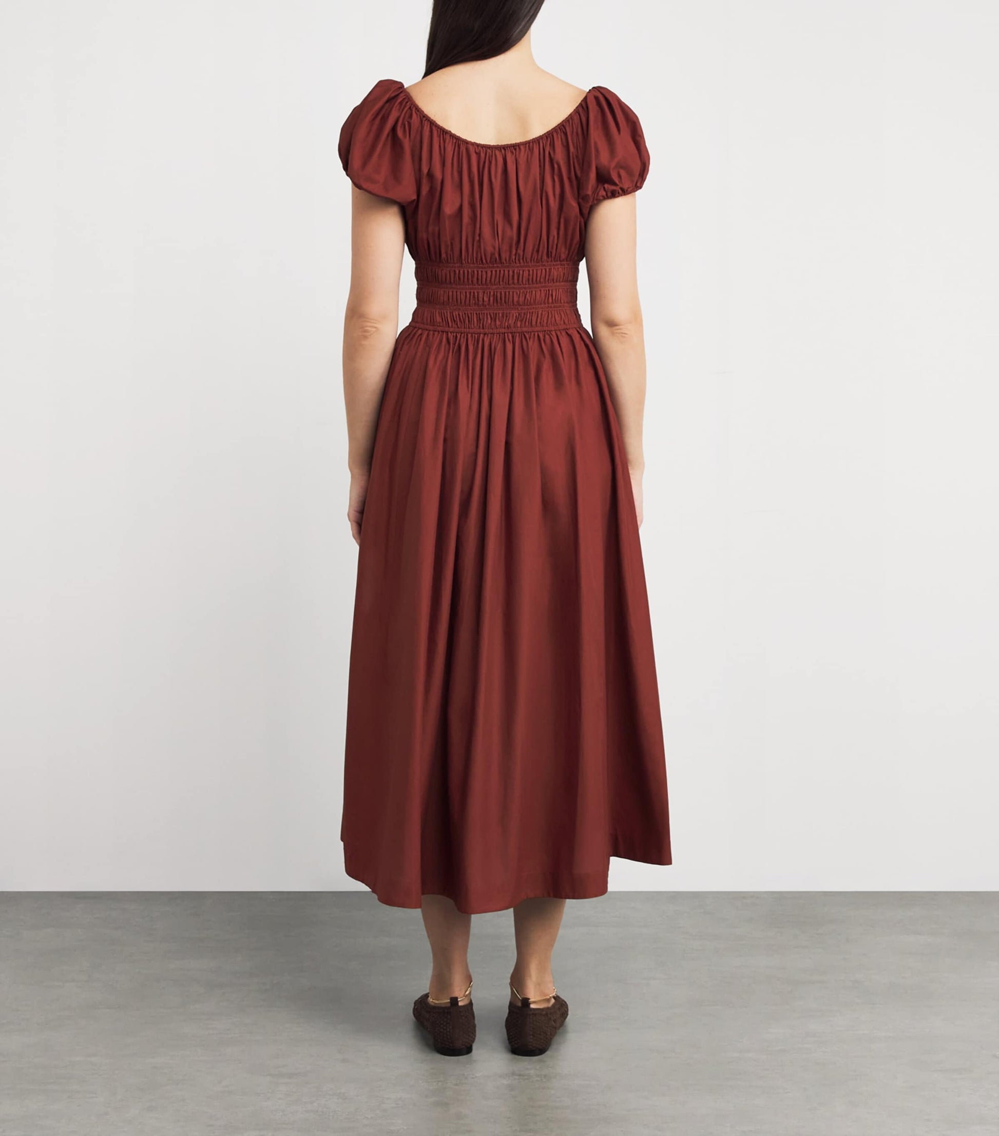 Organic Cotton Quinn Midi Dress AMBERWOOD