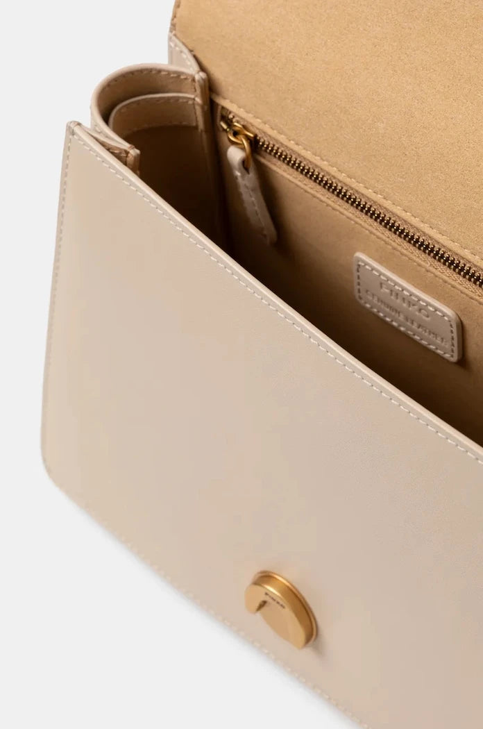 Pinko kadın deri crossbody çanta