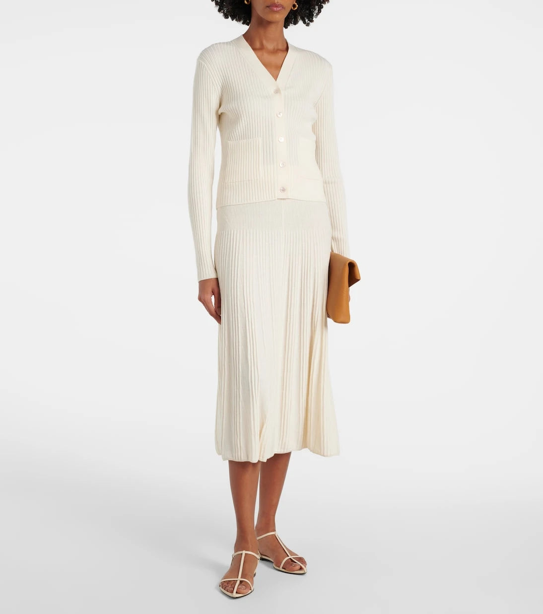 Joseph - Ribbed-knit wool cardigan