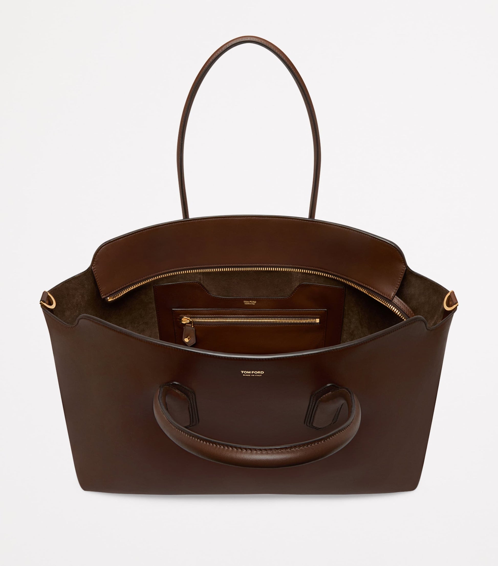 Leather East-West Alexander Tote Bag