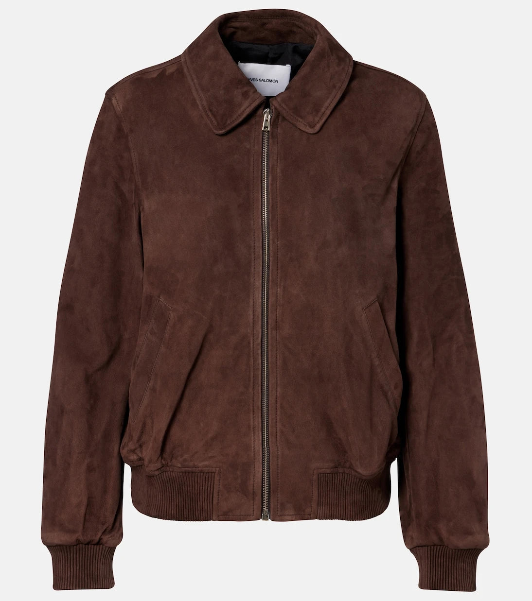 Yves Salomon - Suede bomber jacket