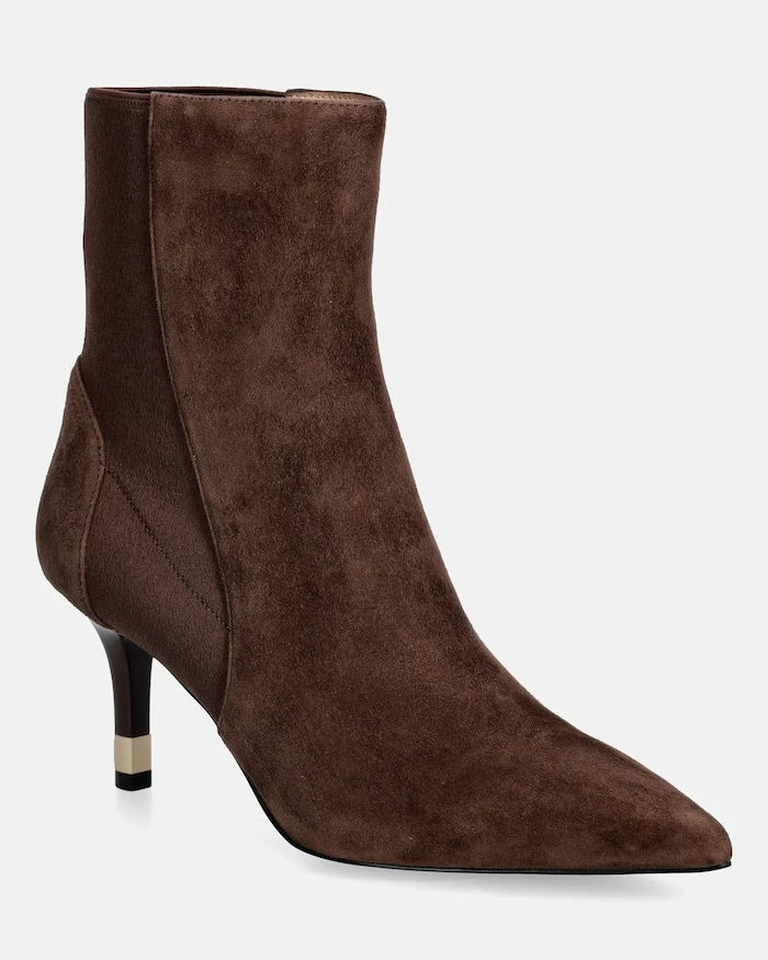 Furla Aria Kadın Süet İnce Topuklu Chelsea Bot