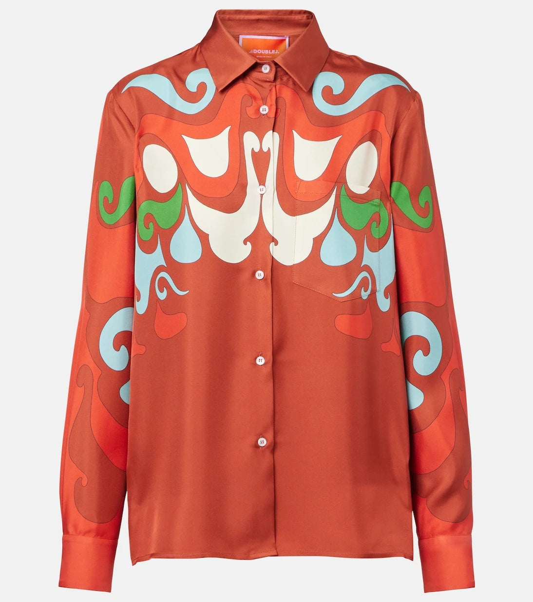 La DoubleJ - Boy silk twill shirt