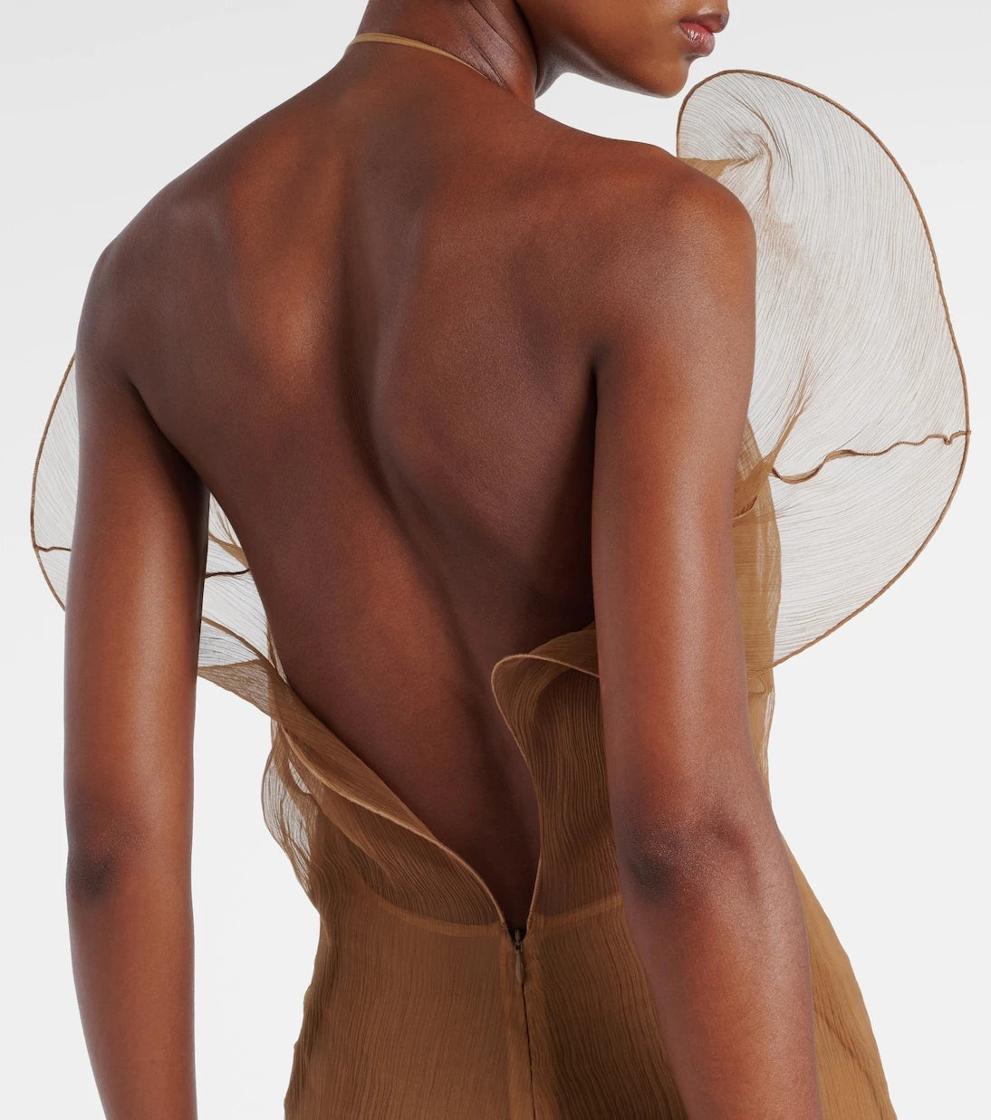 Magda Butrym - Sheer silk organza gown