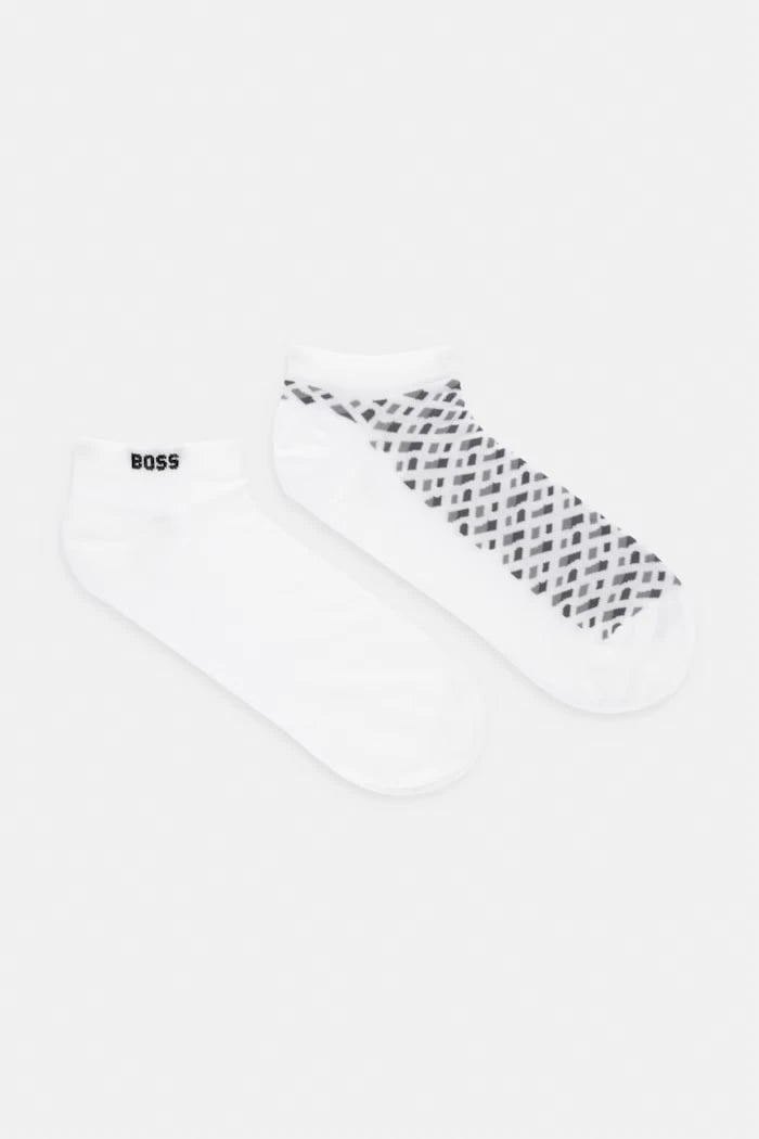 BOSS 2P AS Monogram CC Çorap (2 Çift)