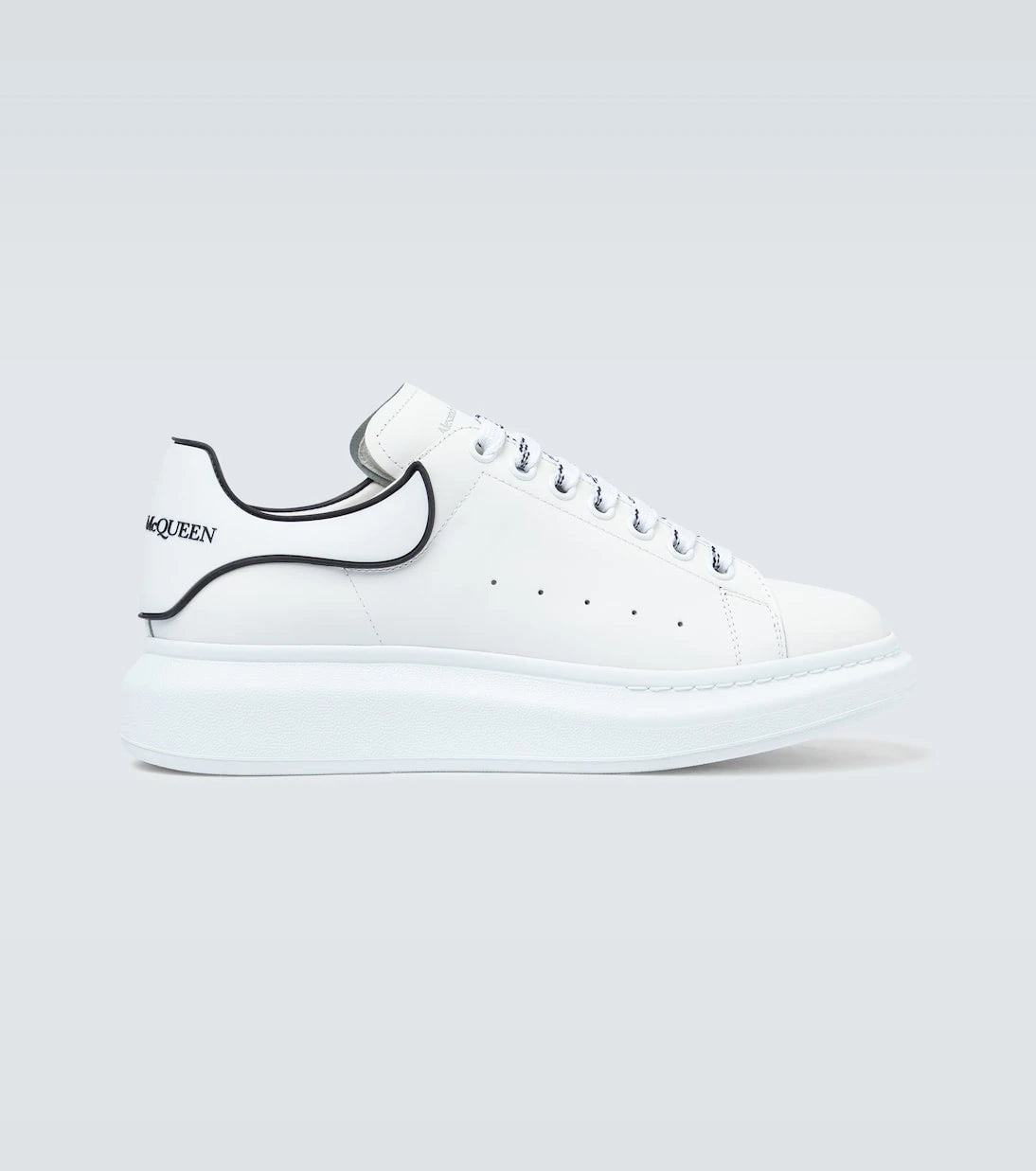 McQueen - Oversized leather sneakers
