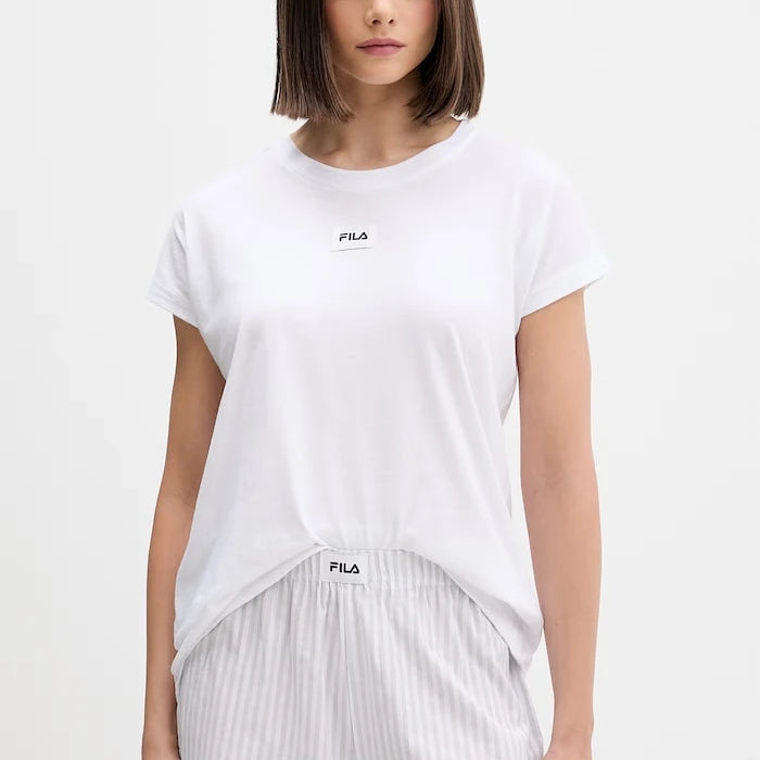 Fila kadın pamuklu iki parçalı pijama