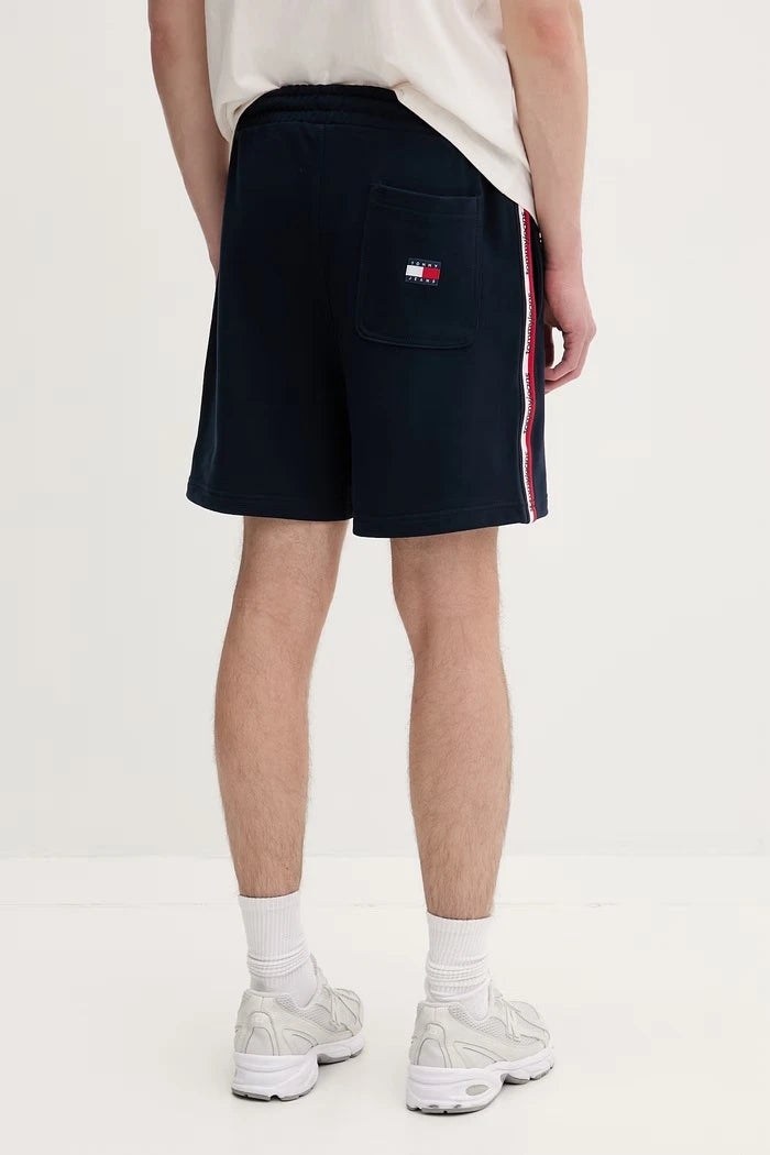 Tommy Jeans Erkek Pamuklu Kısa Eşofman Şortu