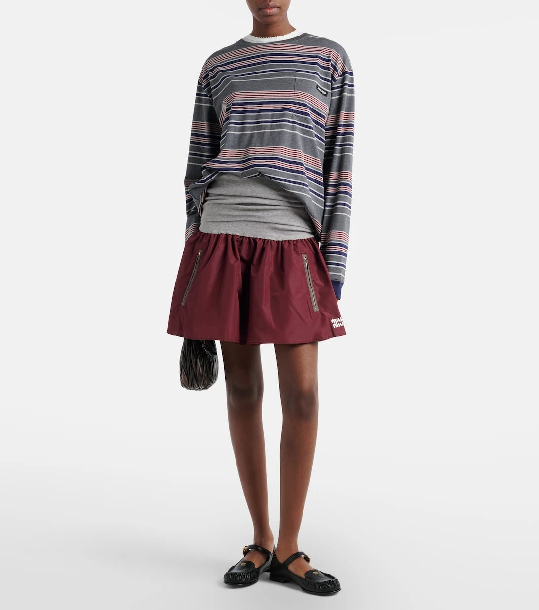 Miu Miu - Technical miniskirt