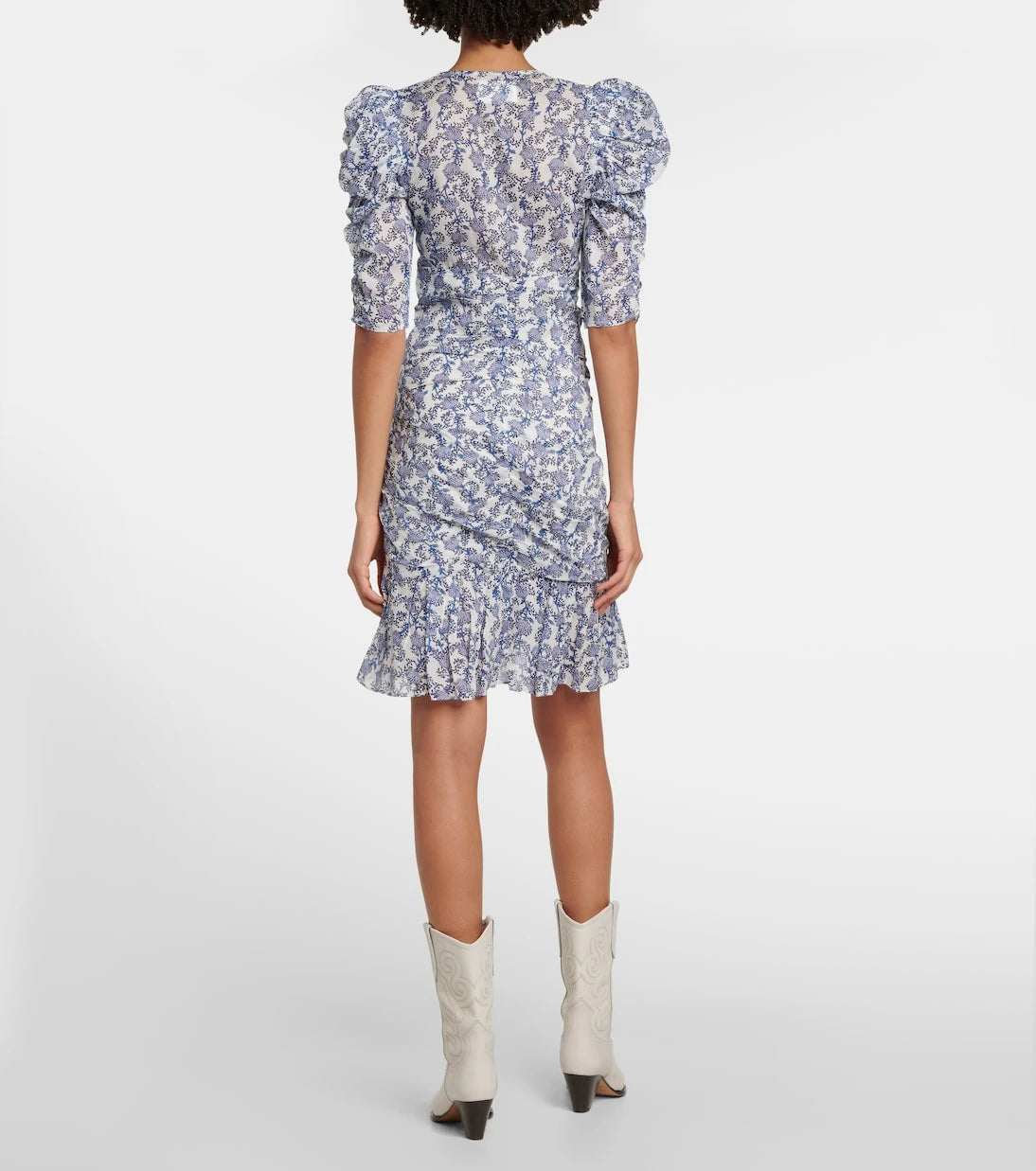 Marant Etoile - Galdino floral cotton minidress