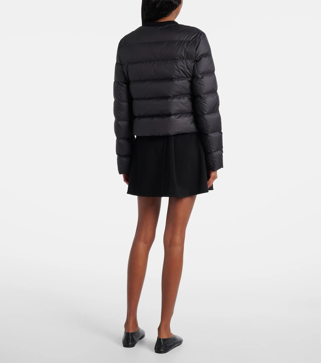 Moncler - Cropped down jacket