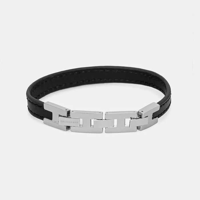 Кожена гривна Trussardi T-LEATHER