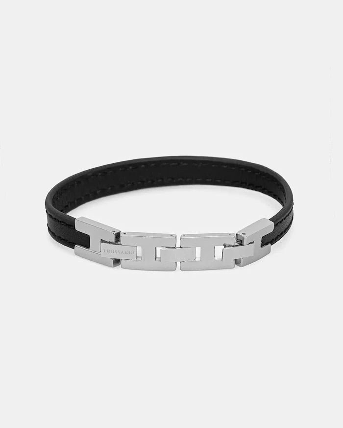 Кожена гривна Trussardi T-LEATHER