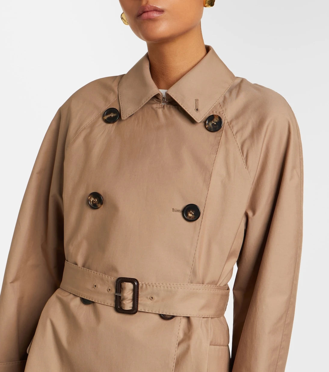 Max Mara - Alessio cotton-blend gabardine trench coat