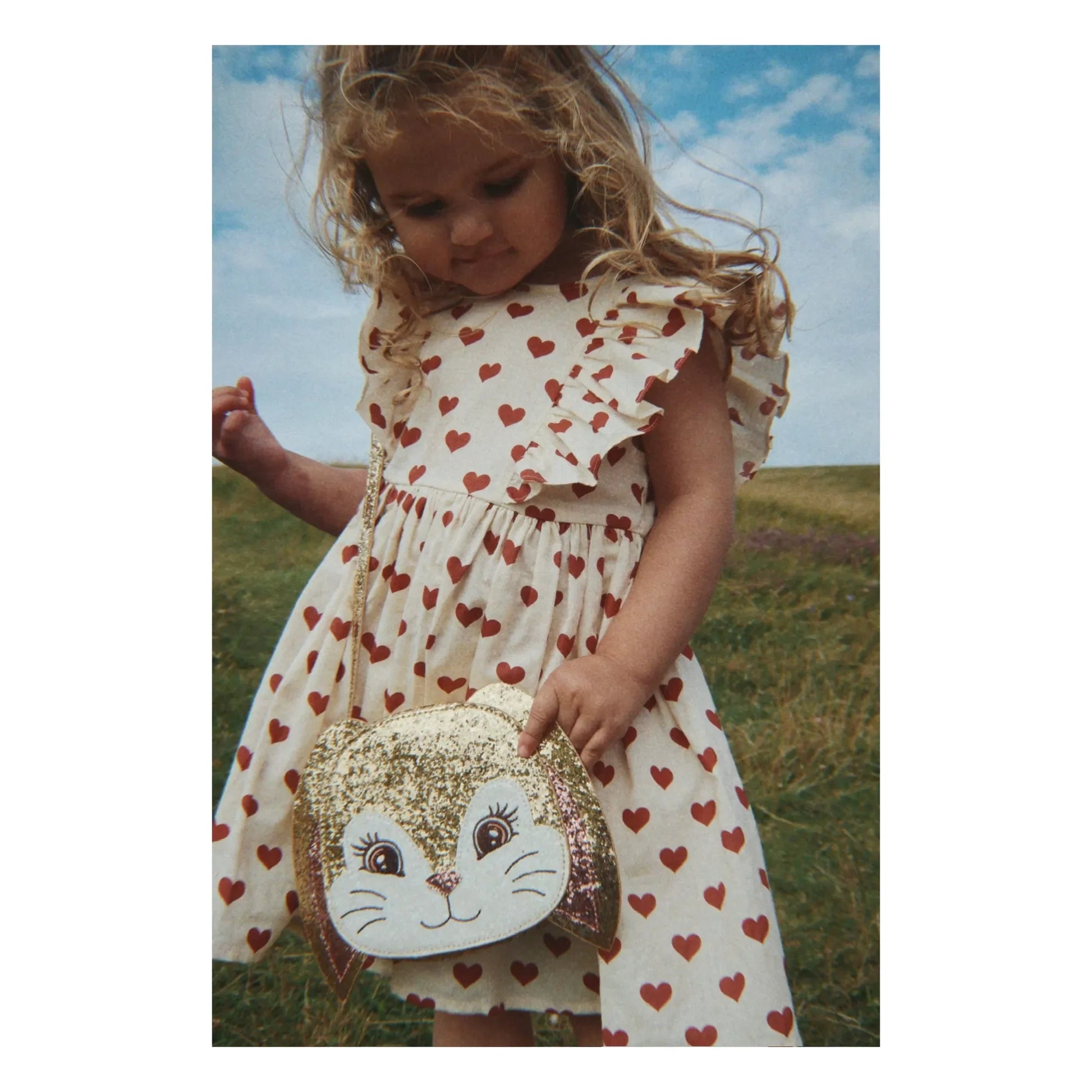 Konges Sløjd - Glitter Rabbit Bag | Gold