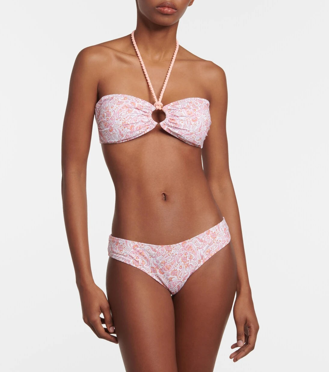 Heidi Klein - Muskmelon Bay printed bikini bottoms