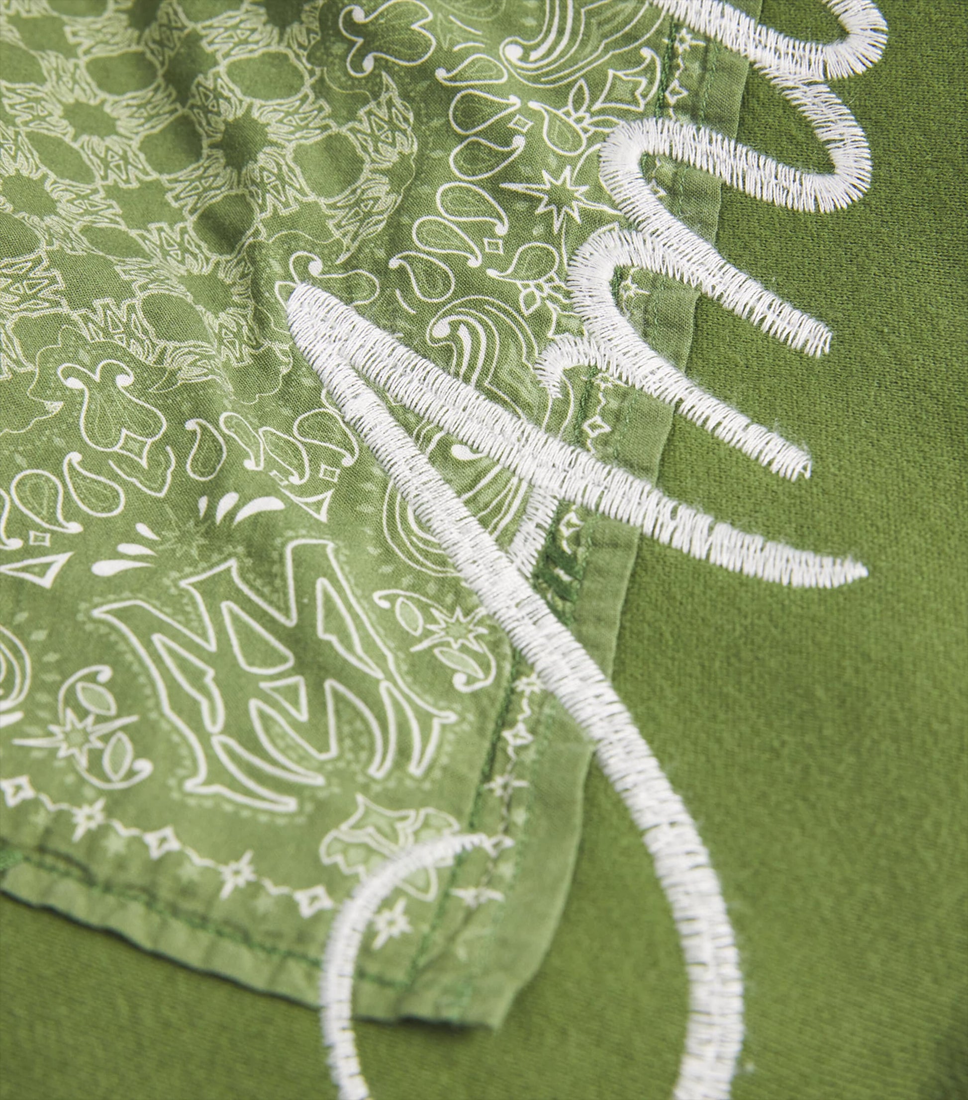 Green Bandana Logo Hoodie