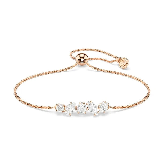 Swarovski kadın altın kaplama zirkonlu bileklik MESMERA